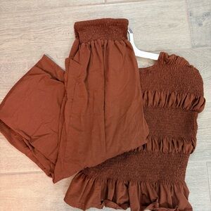 Yeokou Women’s Set Brown